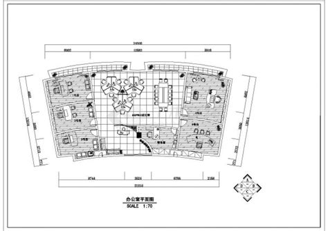 圆弧形会议室3d模型下载_模型ID:28808-让提网