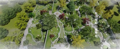 现代墓碑墓地规划鸟瞰3d模型-免费3dmax模型库-欧模网