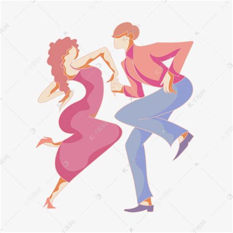 浪漫情人节情侣跳舞素材图片免费下载-千库网