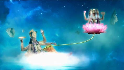 印度神话：三相神的诞生，毗湿奴生梵天，湿婆成众神之神