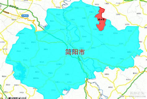 简阳市地图 - 简阳市卫星地图 - 简阳市高清航拍地图