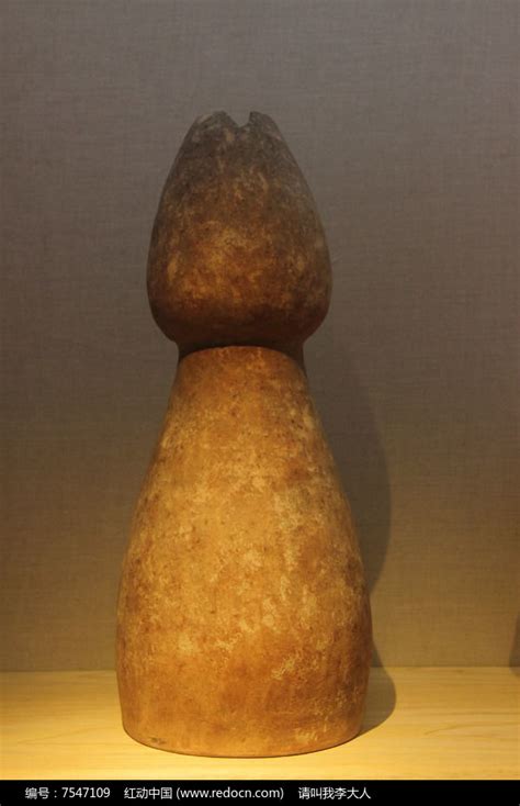 新石器时代葫芦瓶高清图片下载_红动中国