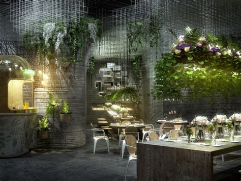 成都砖石广场花园餐厅-成都花园餐厅装修设计_成都设计_成都花园餐厅設計-站酷ZCOOL