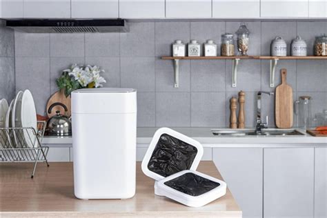 厂家批发跨境智能感应垃圾桶全自动感应式带盖OME礼品长筒式-阿里巴巴