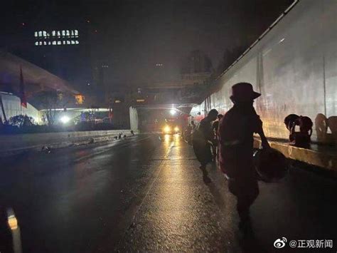 郑州京广北路隧道最新情况：被困车辆已全部被拉出_积水