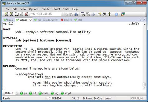 SecureCRT 9.4.1 - MacWk
