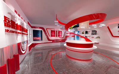企业展厅设计效果图怎么收费-深圳炫之风