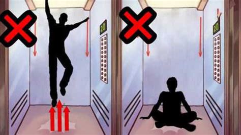 电梯突然下坠该如何自救？消防员亲自演示，学会终生受益！