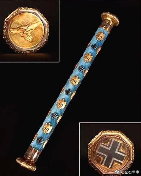 德国二战时期的元帅权杖，是这些能征善战的元帅们身份的象征|元帅|图案|帝国_新浪新闻