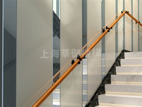 玻璃原木镶嵌扶手-楼梯扶手-上海旋转楼梯，上海弧形楼梯，上海别墅楼梯，上海莘御楼梯厂家