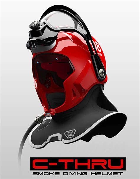 消防设备的未来，C-Thru烟雾潜水头盔带你看向未来！ - 普象网