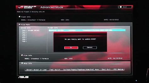 Update BIOS on ASUS Motherboard with EZ Flash Utility