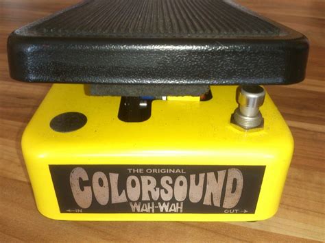 Photo ColorSound wah wah reissue : ColorSound wah wah reissue (31925 ...