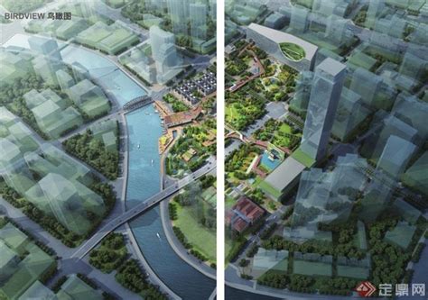 闸北规划3dmax 模型下载-光辉城市