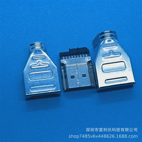 USB焊线式公头 MINI USB 5PIN 焊线式 加长 B型 前五后四焊线式插-阿里巴巴