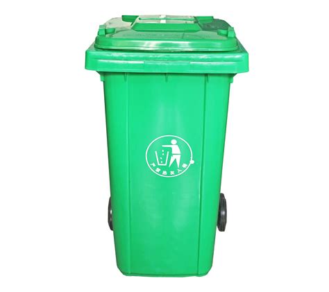 HJPC(环洁塑业）240升塑料垃圾桶(规格：长730mm*宽580mm*高1020mm1.颜色：绿红蓝灰 全新料-融创集采商城