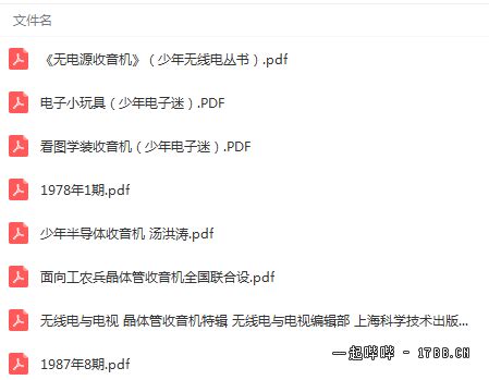 分享一组PDF电子书资源，请自取~ - 一起哔哔