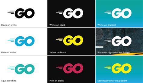 Go语言启用新 LOGO 全新形象代表速度和效率 - 设计之家