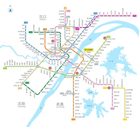 武汉地铁高清Ai矢量地图|平面|品牌|Ls帅 - 临摹作品 - 站酷 (ZCOOL)