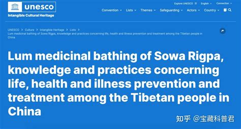藏医药浴法列入人类非物质文化遗产代表作名录-广州文木文化发展有限公司