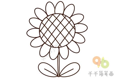 向日葵小班图片
