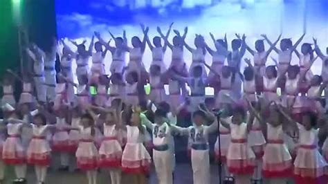 儿童歌曲六一儿童节节目《共同长大》儿童大合唱_腾讯视频