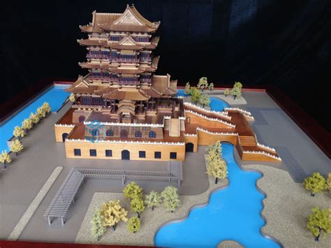 中国传统建筑模型制作技艺展亮相恭王府博物馆__财经头条