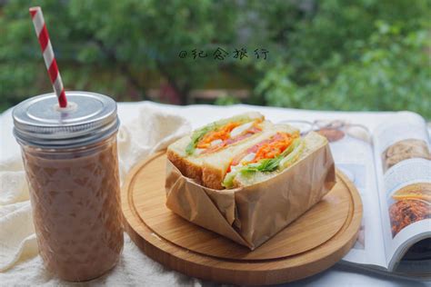 【洋气的早餐 网红沼三明治的做法步骤图】小小辅食日记_下厨房