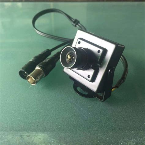 工厂热销小型监控摄像机模拟方块金属室内摄像头12V黑色订制1080P-阿里巴巴