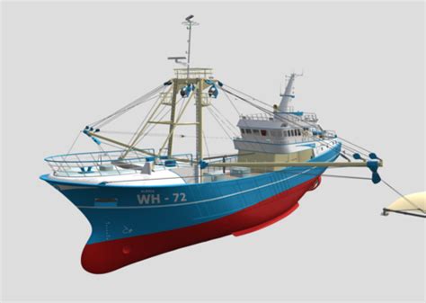 刺网渔船（用于捕捉近海上层鱼类的轮船）_尚可名片