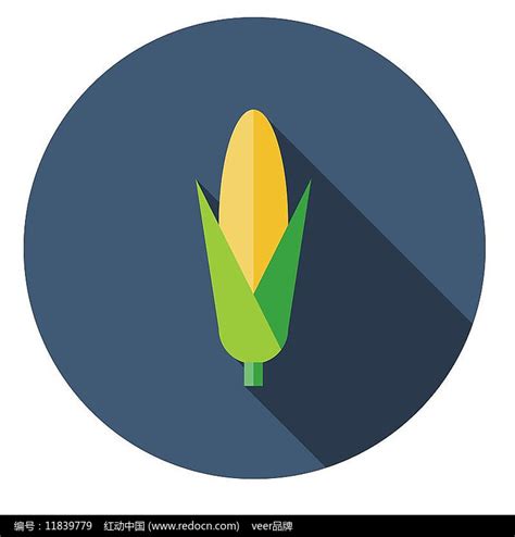 icon玉米图标元素图片_卡通手绘_编号11839779_红动中国