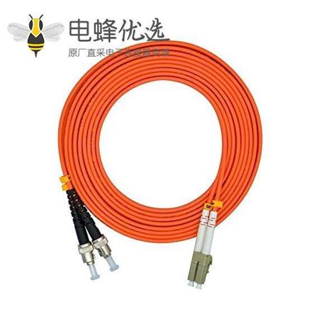 电信级光钎跳纤生产厂家3米尾纤光纤线单芯单模FC-ST光纤跳线-环保在线
