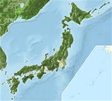 （日本地图显示位置）