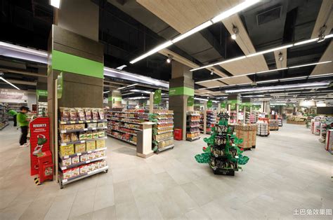 100平方米超市卖场布局规划设计施工cad图纸_超市_土木在线