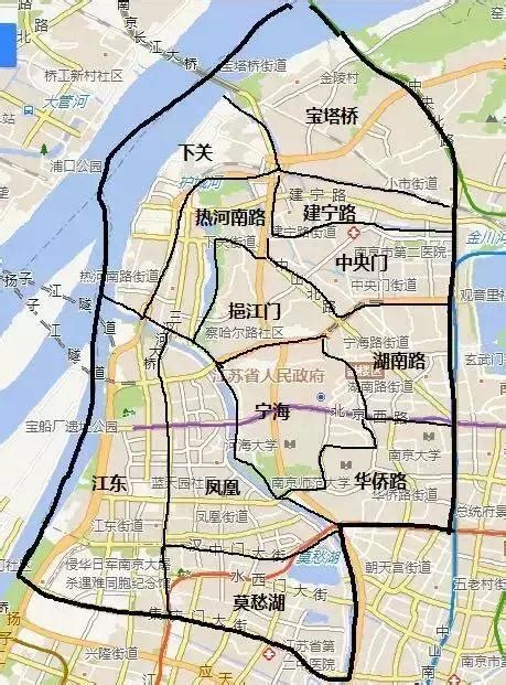 1949年南京市街道详图-地图114网
