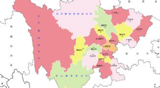 四川省行政区划地图：四川省辖18个地级市、3个自治州分别是哪些？