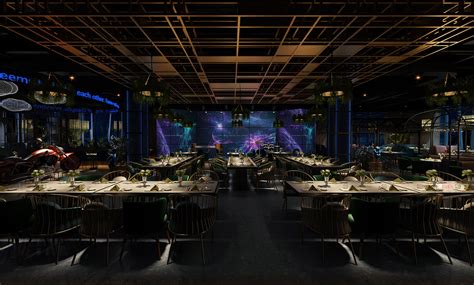 望京摇滚音乐餐厅 - 餐饮装修公司丨餐饮设计丨餐厅设计公司--北京零点空间装饰设计有限公司