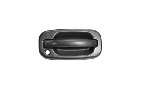 Buy Depo Right Outside Front Smooth Black Door Handle W/ Key Hole Chevy ...