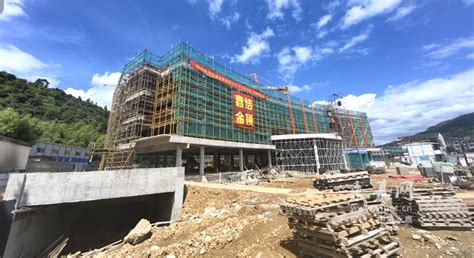枫林镇中心卫生院迁建工程主体结顶 - 永嘉网