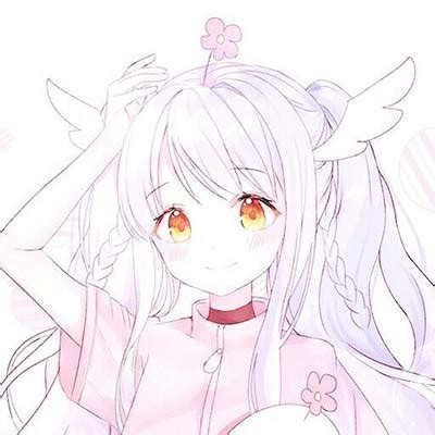 文静甜美女生动漫头像