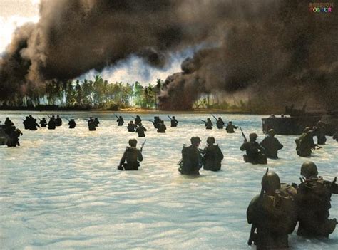 二战彩色照片呈现各次战役场景 带你穿越并感受战争残酷