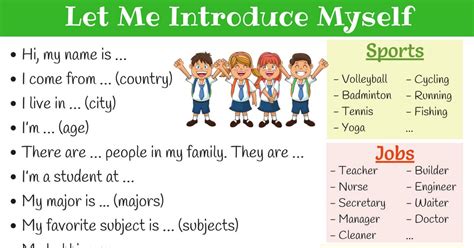 How to Introduce Yourself in English | Self Introduction – Engleze.com