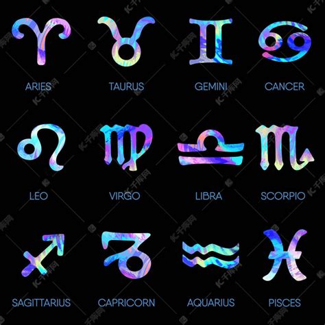 黄道十二宫星座图图片 黄道十二宫星座图图片