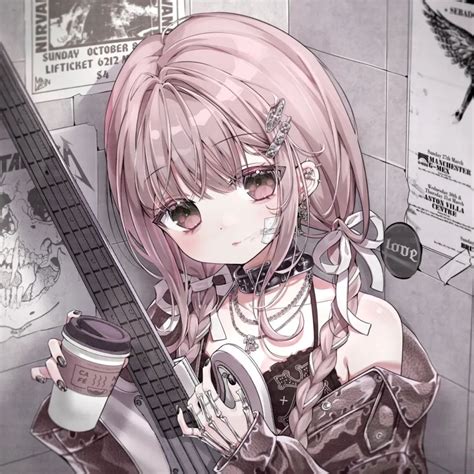 夏日女生头像手绘温柔