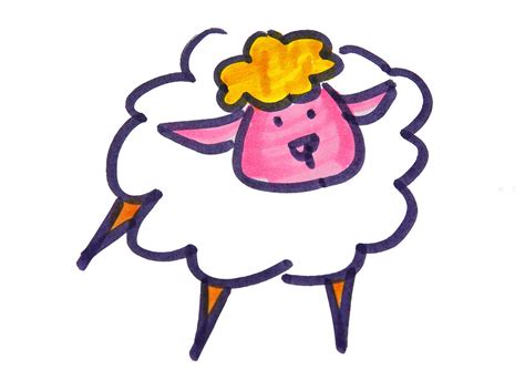 喜羊羊简笔画有颜色视频教程(喜羊羊简笔画图片大全有颜色视频) | 抖兔教育