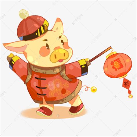 猪年新年快乐素材图片免费下载-千库网