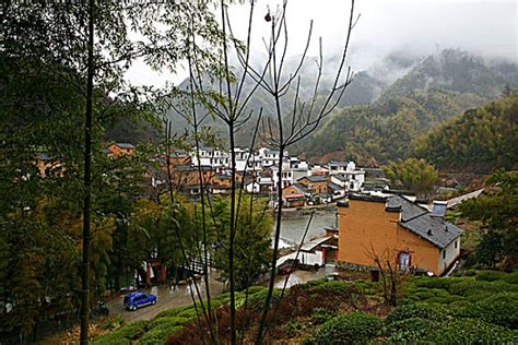 下雨的农村摄影图__自然风景_自然景观_摄影图库_昵图网nipic.com