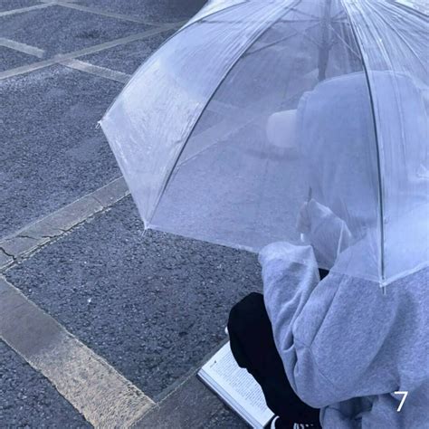 撑伞非主流头像