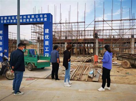 张八岭镇开展在建项目工程建设督导_明光市人民政府