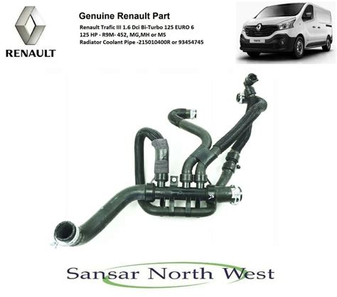 Radiator Coolant Outlet Hose for Renault 1.6 Dci / CDti R9M 215038518R ...